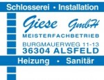 Schlosserei und SanitÃ¤r Giese Alsfeld Logo